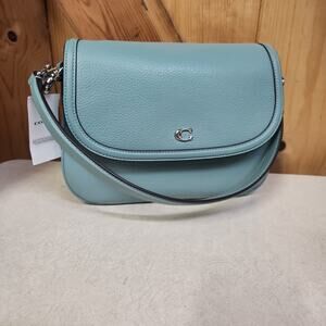 Coach Legacy Shoulder Bag CU099 LH/Aquamarine NWT SOLD OUT!!
